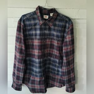 Levis men's button down shirt size L